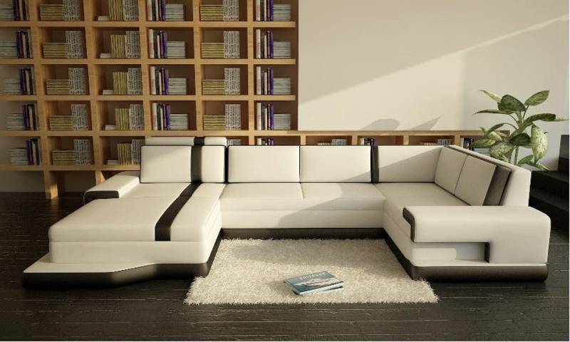 Xlmoebel Wohnlandschaft Großes U-Form Designsofa Wohnlandschaft Polsterecke Couch Sitzgarnitur, Hergestellt in Europa von Xlmoebel