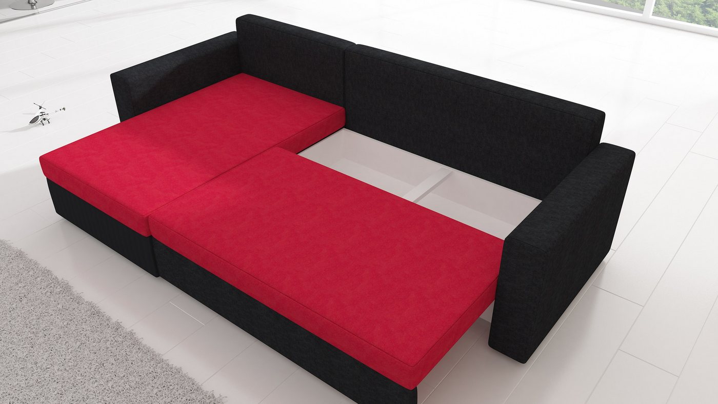 Xlmoebel Ecksofa Klassisches Schlafsofa – Eckgarnitur mit Polster und Bettfunktion, Hergestellt in Europa Xlmoebel Ecksofa Klassisches Schlafsofa – Eckgarnitur mit Polster und Bettfunktion, Hergestellt in Europa von Xlmoebel