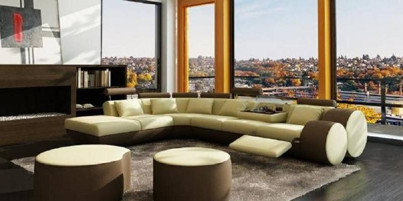 Xlmoebel Ecksofa LEDERSOFA XXL ECKSOFA WOHNLANDSCHAFT mit USB NEU LEDERCOUCH SET SOFA, Hergestellt in Europa Xlmoebel Ecksofa LEDERSOFA XXL ECKSOFA WOHNLANDSCHAFT mit USB NEU LEDERCOUCH SET SOFA, Hergestellt in Europa von Xlmoebel