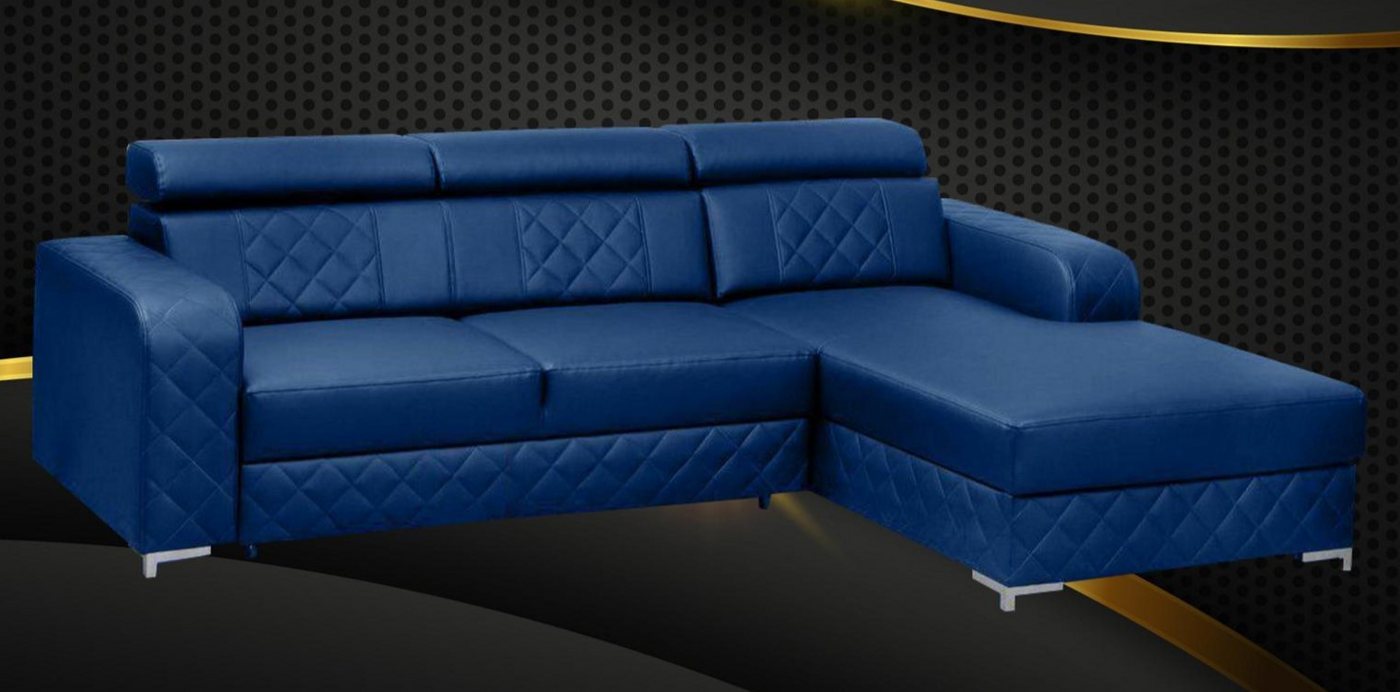Xlmoebel Ecksofa Leder Ecksofa L-Form modern Textilpolster Design Wohnzimmer, Hergestellt in Europa Xlmoebel Ecksofa Leder Ecksofa L-Form modern Textilpolster Design Wohnzimmer, Hergestellt in Europa von Xlmoebel