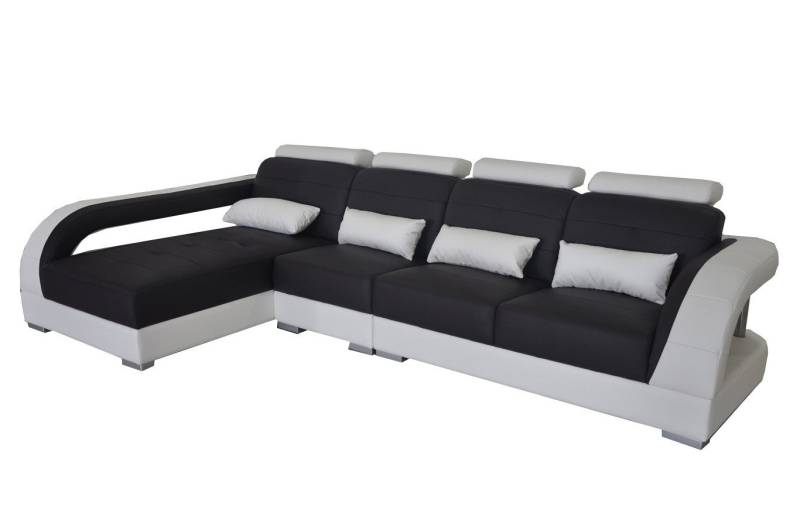 Xlmoebel Ecksofa Leder-Ecksofa mit USB-Anschluss, Wohnlandschaft in L-Form, Hergestellt in Europa von Xlmoebel