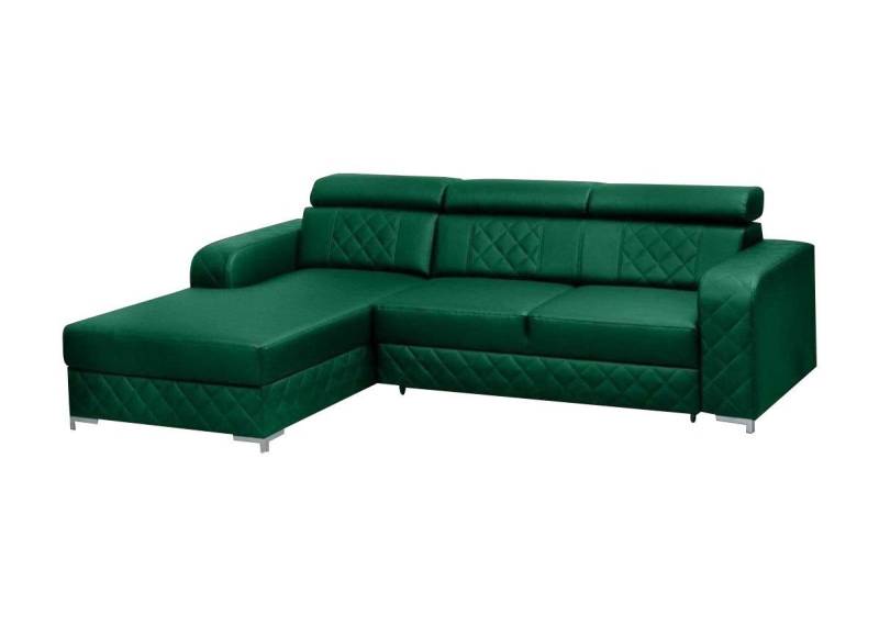 Xlmoebel Ecksofa Moderne Wohnlandschaft aus Leder und Samt, Design Möbel, Hergestellt in Europa von Xlmoebel