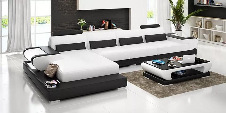 Xlmoebel Ecksofa Neu 2-teiliges Ecksofa Design-Garnitur mit Couchtisch, Hergestellt in Europa Xlmoebel Ecksofa Neu 2-teiliges Ecksofa Design-Garnitur mit Couchtisch, Hergestellt in Europa von Xlmoebel
