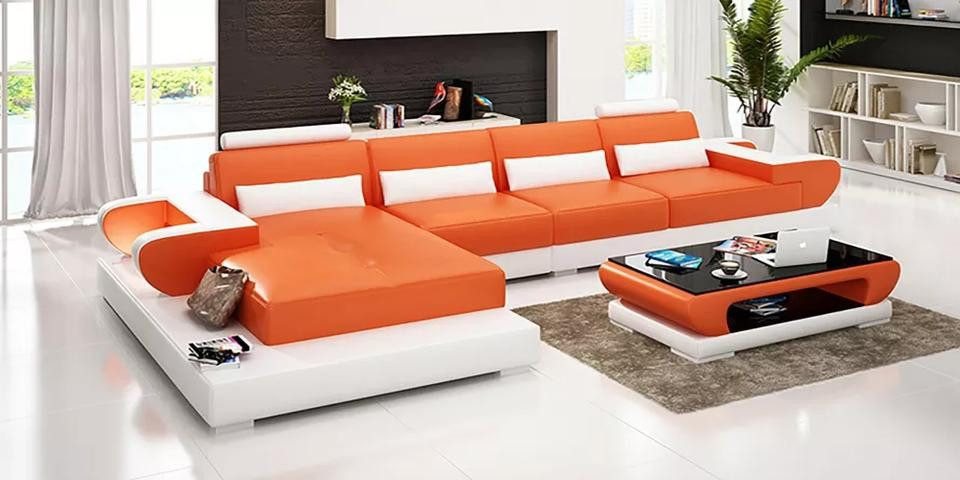 Xlmoebel Ecksofa Neu 2-teiliges Ecksofa Design-Garnitur mit Couchtisch, Hergestellt in Europa Xlmoebel Ecksofa Neu 2-teiliges Ecksofa Design-Garnitur mit Couchtisch, Hergestellt in Europa von Xlmoebel