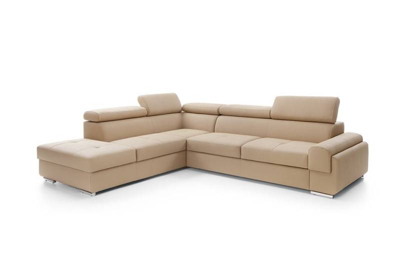 Xlmoebel Ecksofa Neu L-förmige Wohnlandschaft mit Eckcouch und Bettkasten in L-Form, Hergestellt in Europa von Xlmoebel