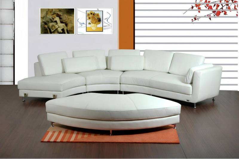Xlmoebel Ecksofa Neue Designer Ledercouch mit USB-Anschluss in XXL-Größe für das, Hergestellt in Europa von Xlmoebel