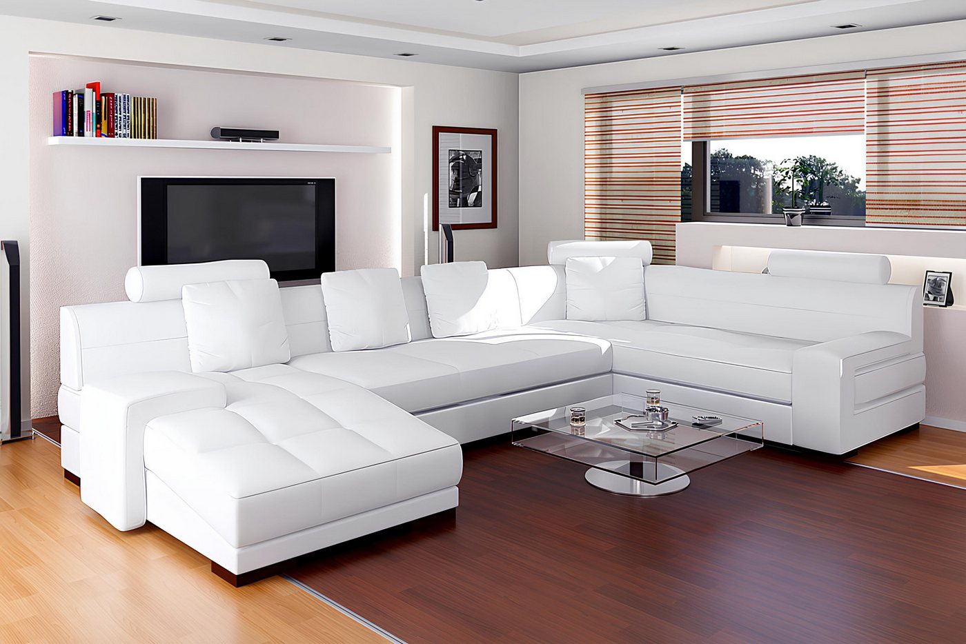 Xlmoebel Ecksofa Neue Sitzgruppe mit Ecksofa Sofa Couch und Polstermöbeln in modernem, Hergestellt in Europa von Xlmoebel