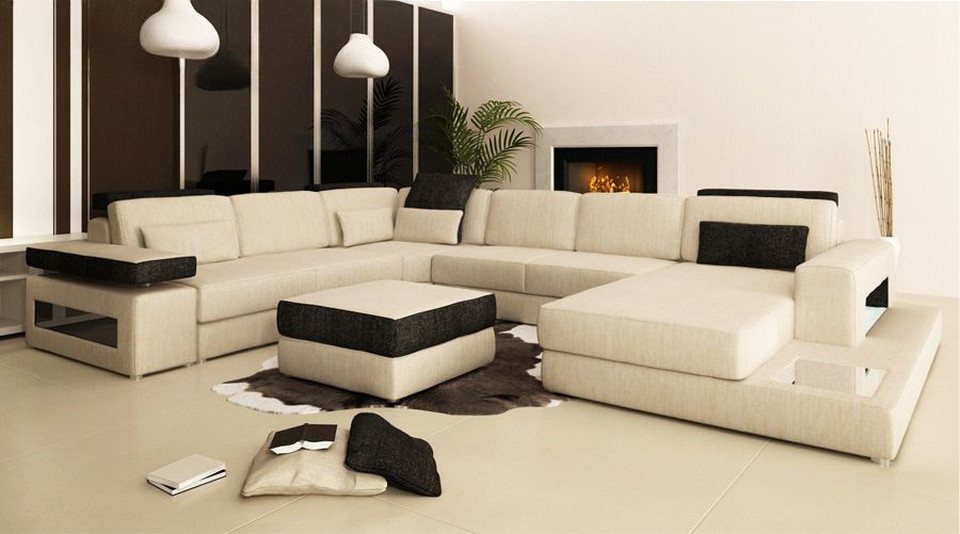 Xlmoebel Wohnlandschaft Neues Designer-Ecksofa in U-Form mit XXL Wohnlandschaft und Polsterung, Hergestellt in Europa Xlmoebel Wohnlandschaft Neues Designer-Ecksofa in U-Form mit XXL Wohnlandschaft und Polsterung, Hergestellt in Europa von Xlmoebel