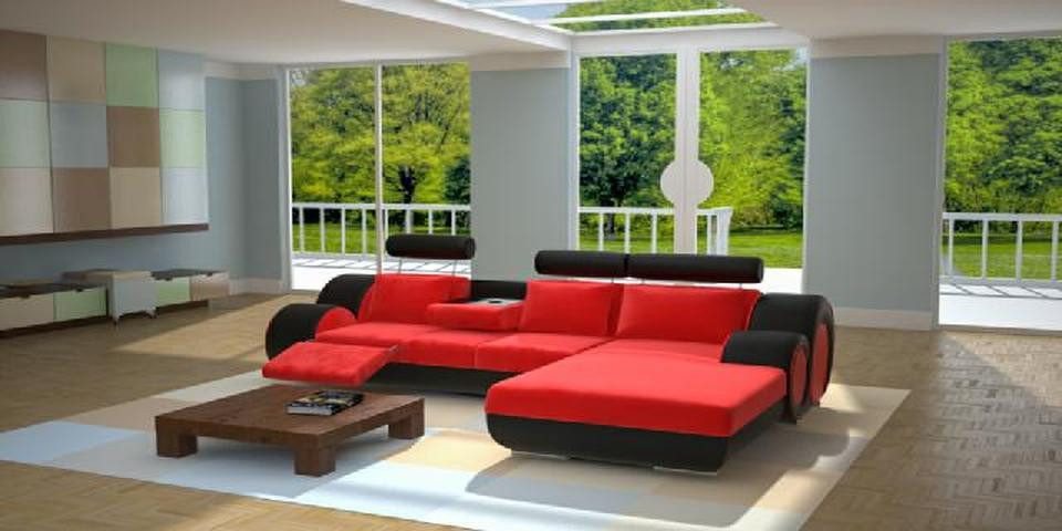 Xlmoebel Ecksofa Neuheit: Moderne Designer Wohnlandschaft Ecksofa Polster Ledercouch, Hergestellt in Europa von Xlmoebel