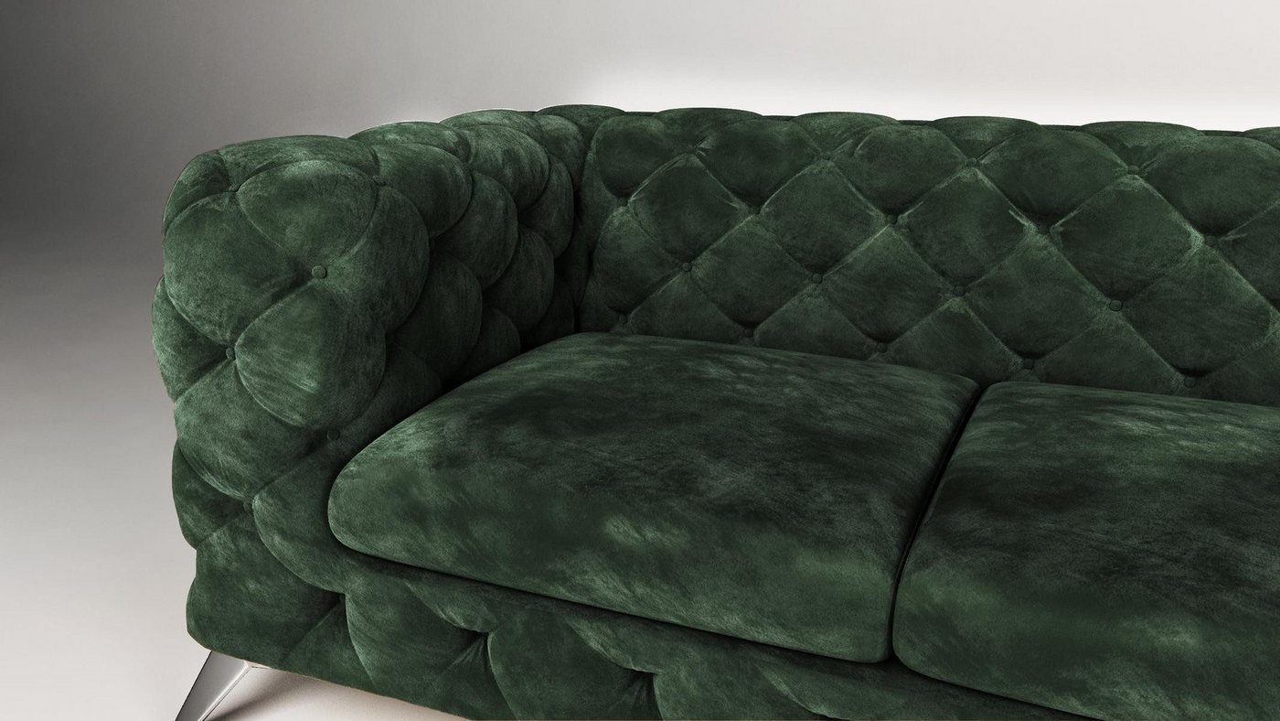 Xlmoebel Ecksofa Samt-Schlafsofa Chesterfield Stoffsofa Sitzgruppe Sofa Wohnlandschaft, Hergestellt in Europa Xlmoebel Ecksofa Samt-Schlafsofa Chesterfield Stoffsofa Sitzgruppe Sofa Wohnlandschaft, Hergestellt in Europa von Xlmoebel