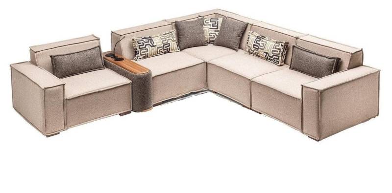Xlmoebel Ecksofa Sofa Ecksitzgruppe Eckcouch Ecksofa Lounge Wohnzimmercouch, Hergestellt in Europa von Xlmoebel