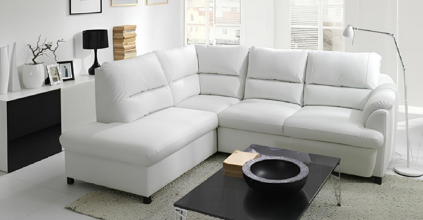 Xlmoebel Ecksofa Sofa mit Eckauswahl aus Leder und Stoff, inklusive Bettkasten und, Hergestellt in Europa Xlmoebel Ecksofa Sofa mit Eckauswahl aus Leder und Stoff, inklusive Bettkasten und, Hergestellt in Europa von Xlmoebel