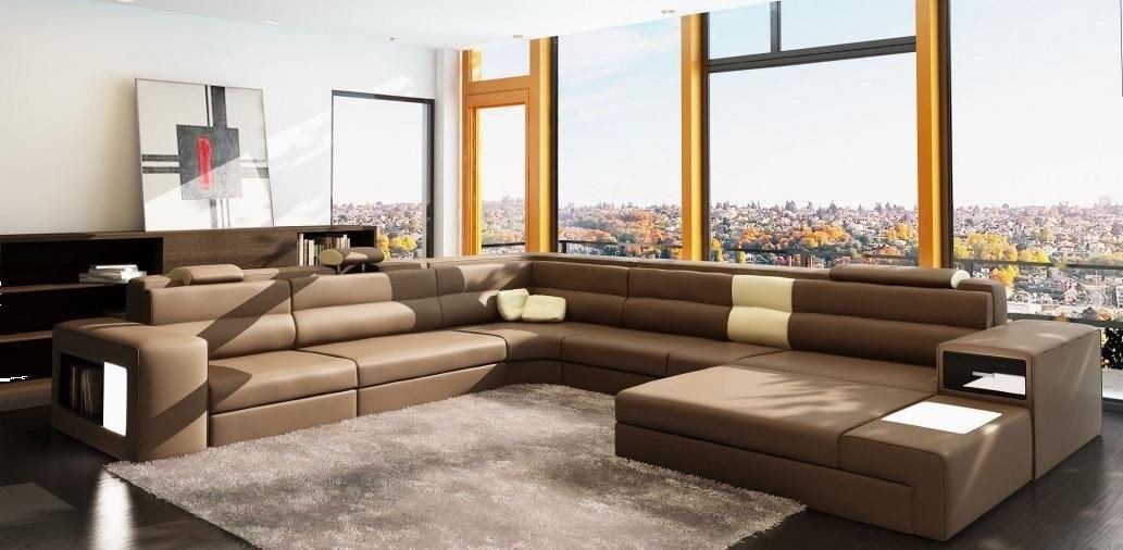 Xlmoebel Ecksofa Sofa mit USB-Anschluss und Eckfunktion in edlem Design aus Leder und, Hergestellt in Europa Xlmoebel Ecksofa Sofa mit USB-Anschluss und Eckfunktion in edlem Design aus Leder und, Hergestellt in Europa von Xlmoebel