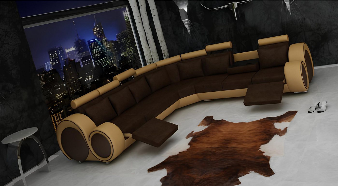 Xlmoebel Ecksofa Stoffsofa mit USB-Anschluss Designer-Sofa Ecksofa Wohnlandschaft Eck, Hergestellt in Europa Xlmoebel Ecksofa Stoffsofa mit USB-Anschluss Designer-Sofa Ecksofa Wohnlandschaft Eck, Hergestellt in Europa von Xlmoebel
