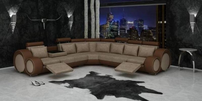 Xlmoebel Ecksofa TEXTILES SOFA mit USB DESIGNERSOFA SET LEDER ECKSOFA WOHNLANDSCHAFT, Hergestellt in Europa Xlmoebel Ecksofa TEXTILES SOFA mit USB DESIGNERSOFA SET LEDER ECKSOFA WOHNLANDSCHAFT, Hergestellt in Europa von Xlmoebel