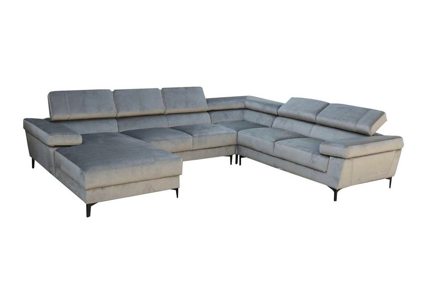 Xlmoebel Ecksofa U-Form Ecksofa Wohnlandschaft Polsterecke Textil Eckgarnitur, Hergestellt in Europa Xlmoebel Ecksofa U-Form Ecksofa Wohnlandschaft Polsterecke Textil Eckgarnitur, Hergestellt in Europa von Xlmoebel