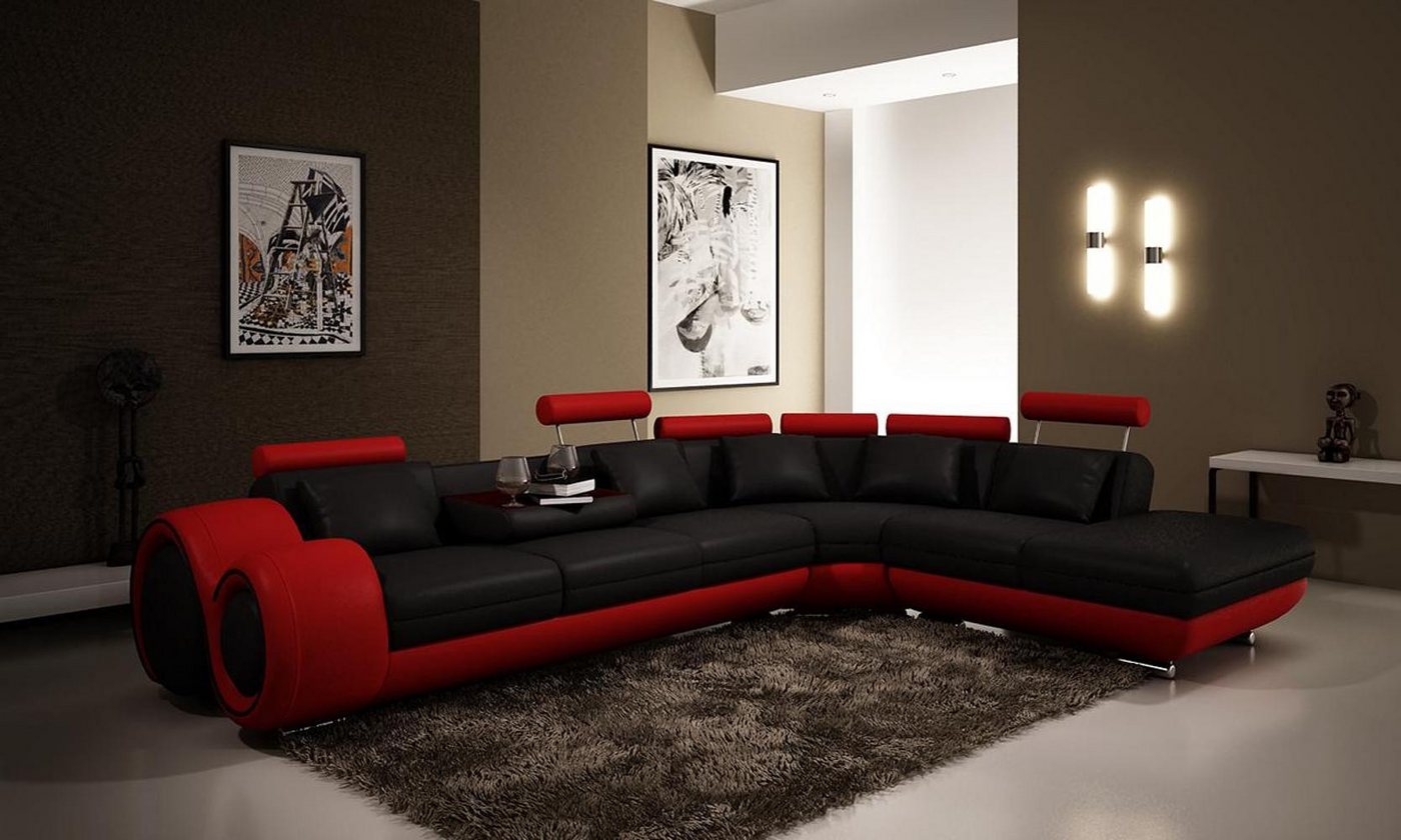 Xlmoebel Ecksofa Vielseitiges Ledersofa Sitzpolster Wohnzimmer Lederensemble Sofa Couch, Hergestellt in Europa Xlmoebel Ecksofa Vielseitiges Ledersofa Sitzpolster Wohnzimmer Lederensemble Sofa Couch, Hergestellt in Europa von Xlmoebel