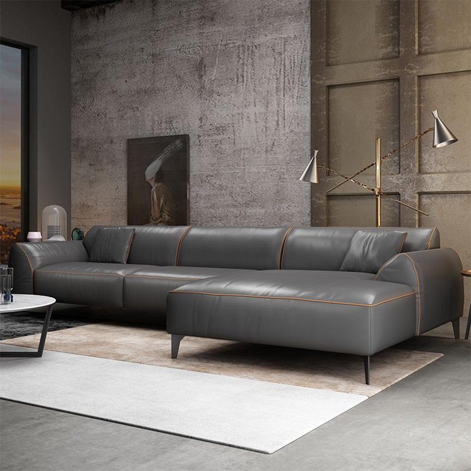 Xlmoebel Ecksofa Wohnlandschaft Sofa Polsterung Stoff Leder Sitzgruppe Ecksofa L-Form, Hergestellt in Europa Xlmoebel Ecksofa Wohnlandschaft Sofa Polsterung Stoff Leder Sitzgruppe Ecksofa L-Form, Hergestellt in Europa von Xlmoebel