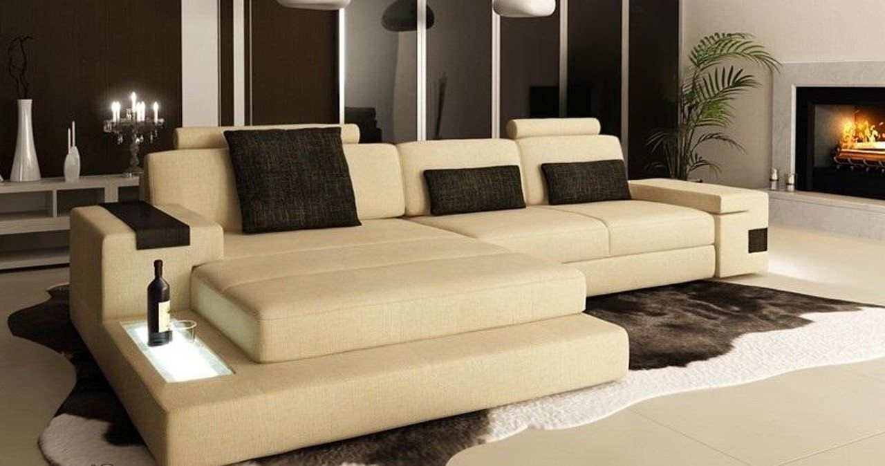 Xlmoebel Ecksofa Wohnlandschaft in L-Form mit extragroßem XXL-Textil-Sofa, Hergestellt in Europa Xlmoebel Ecksofa Wohnlandschaft in L-Form mit extragroßem XXL-Textil-Sofa, Hergestellt in Europa von Xlmoebel