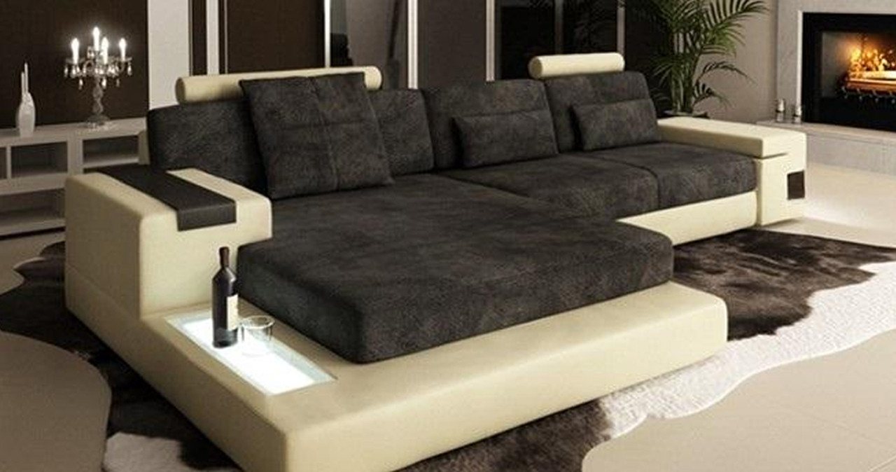 Xlmoebel Ecksofa Wohnlandschaft in L-Form mit großem XXL-Sofa + USB-Anschluss, Hergestellt in Europa Xlmoebel Ecksofa Wohnlandschaft in L-Form mit großem XXL-Sofa + USB-Anschluss, Hergestellt in Europa von Xlmoebel