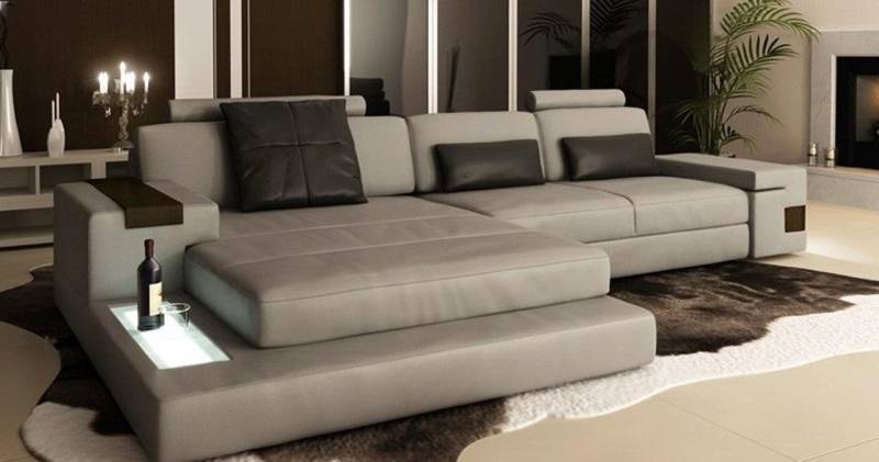 Xlmoebel Ecksofa Wohnlandschaft in L-Form mit großem XXL-Sofa + USB-Anschluss, Hergestellt in Europa Xlmoebel Ecksofa Wohnlandschaft in L-Form mit großem XXL-Sofa + USB-Anschluss, Hergestellt in Europa von Xlmoebel