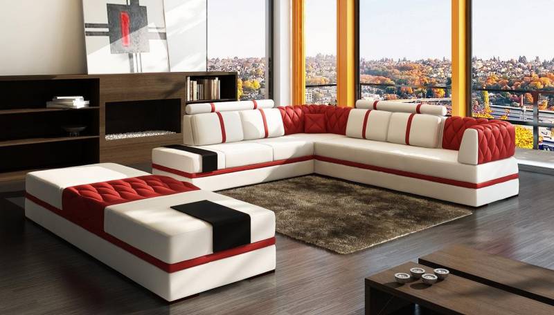 Xlmoebel Ecksofa Wohnlandschaft mit Designer-L-Form in XXL-Größe, Polsterecke, Ecksofa, Hergestellt in Europa von Xlmoebel