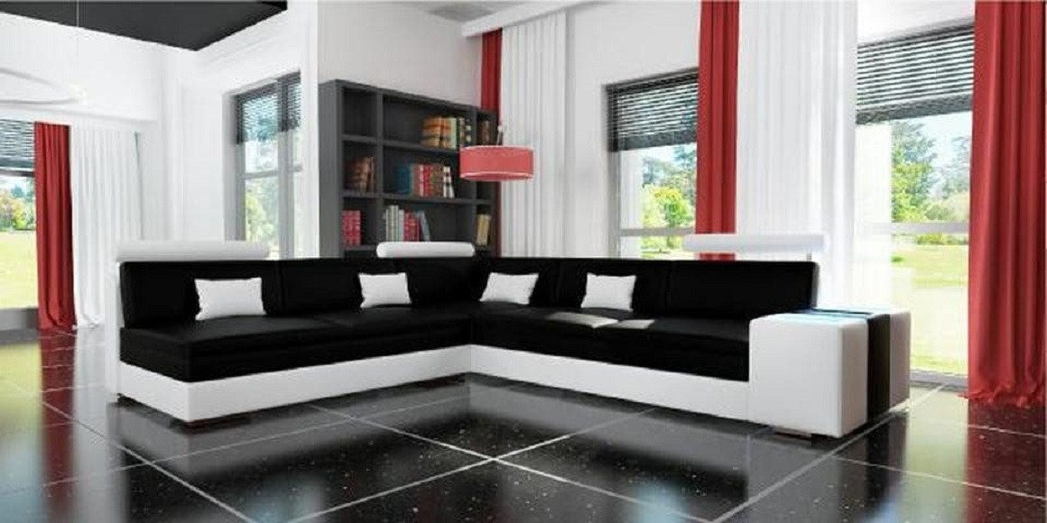 Xlmoebel Ecksofa Wohnlandschaft mit Ecksofa und Polsterung aus Textil Stoff oder Leder, Hergestellt in Europa Xlmoebel Ecksofa Wohnlandschaft mit Ecksofa und Polsterung aus Textil Stoff oder Leder, Hergestellt in Europa von Xlmoebel