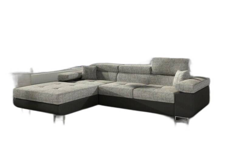 Xlmoebel Ecksofa Zeitgemäße Graue Wohnlandschaft L-Form Luxus Ecksofa Neu, Hergestellt in Europa von Xlmoebel