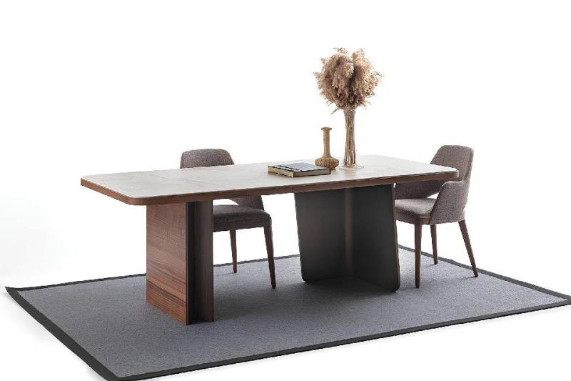 Xlmoebel Essgruppe 5-teiliges Esszimmermöbel-Set mit Esstisch und 4 Stühlen in modernem, (5-tlg., Esszimmer-Set 5tlg. (Esstisch + 4x Stühle)(CST), Hergestellt in Europa von Xlmoebel