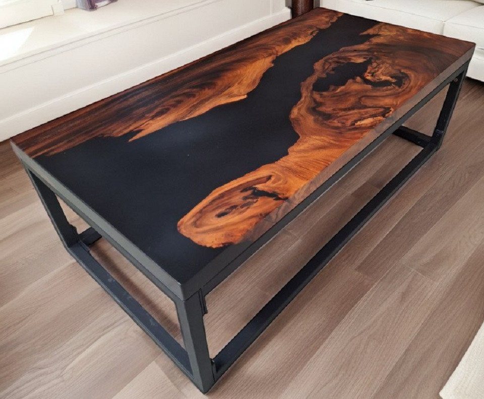 Xlmoebel Esstisch Esstisch aus Massivholz und exklusivem Epoxidharz Sofort (1-St., Epoxid-Tisch), Hergestellt in Europa von Xlmoebel