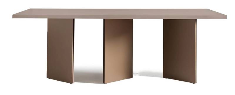 Xlmoebel Esstisch Esszimmertisch aus beigem Holz - Moderner Esstisch für das Esszimmer (1-St., Esstisch), Hergestellt in Europa von Xlmoebel