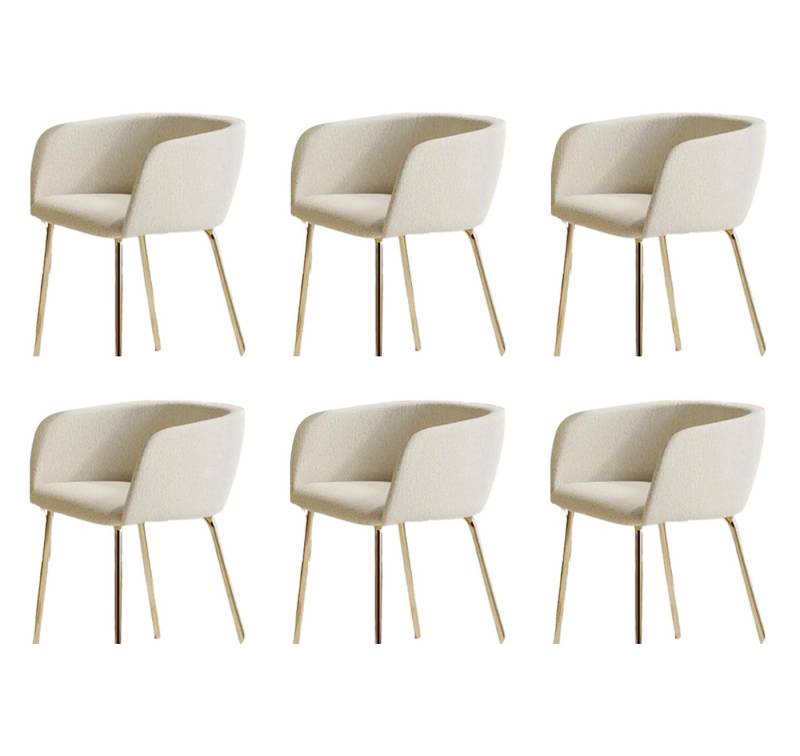 Xlmoebel Esszimmersessel Sessel-Set Esszimmerstühle mit Lehne für 6 Personen (6-St., Set 6xSessel), Hergestellt in Europa von Xlmoebel