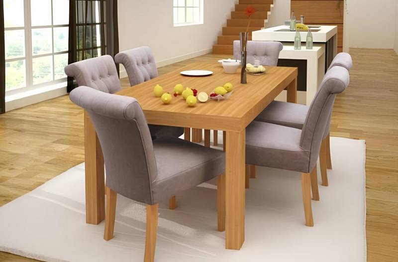 Xlmoebel Polsterstuhl 6er Set Stühle Chesterfield Stil Polstermöbel für Küche und Wohnzimmer, Hergestellt in Europa Xlmoebel Polsterstuhl 6er Set Stühle Chesterfield Stil Polstermöbel für Küche und Wohnzimmer, Hergestellt in Europa von Xlmoebel