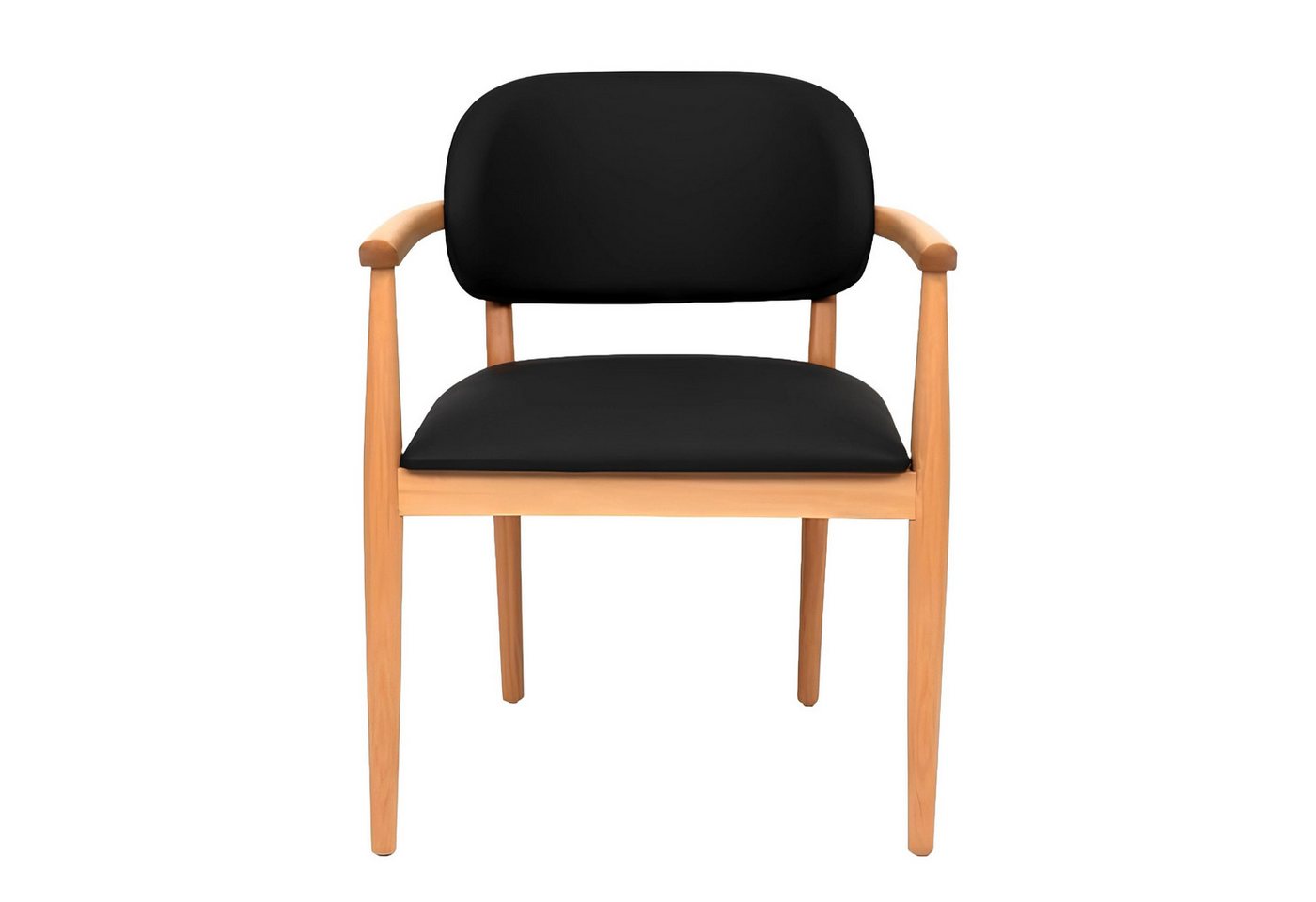Xlmoebel Esszimmerstuhl Designer Esszimmerstuhl in Schwarz luxuriös und elegant aus Holz, Hergestellt in Europa Xlmoebel Esszimmerstuhl Designer Esszimmerstuhl in Schwarz luxuriös und elegant aus Holz, Hergestellt in Europa von Xlmoebel