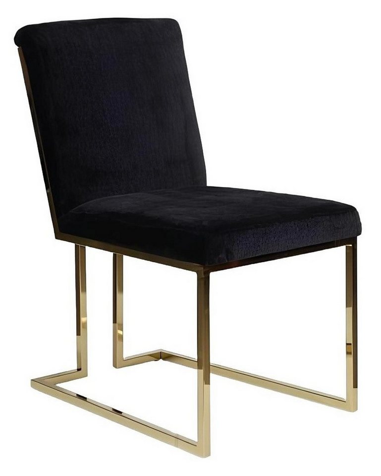 Xlmoebel Polsterstuhl Designer Stühle Esszimmer Polster Metallstuhl Edelstahlstuhl, Hergestellt in Europa Xlmoebel Polsterstuhl Designer Stühle Esszimmer Polster Metallstuhl Edelstahlstuhl, Hergestellt in Europa von Xlmoebel