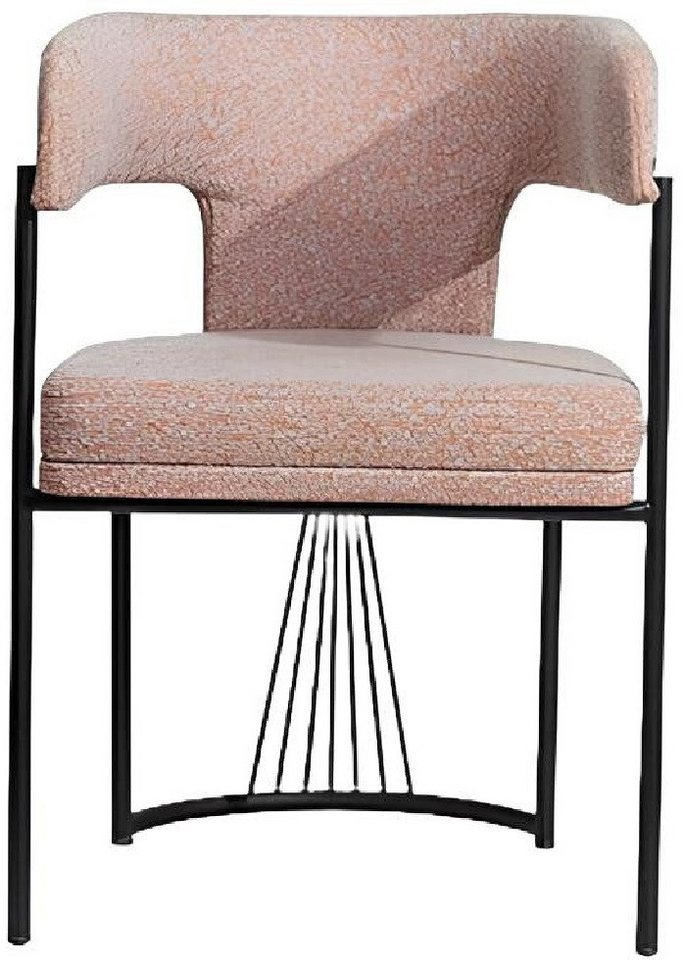 Xlmoebel Armlehnstuhl Designer-Stuhl in Beige - Luxuriöse Esszimmer-Polsterstühle aus Metall, Hergestellt in Europa Xlmoebel Armlehnstuhl Designer-Stuhl in Beige - Luxuriöse Esszimmer-Polsterstühle aus Metall, Hergestellt in Europa von Xlmoebel