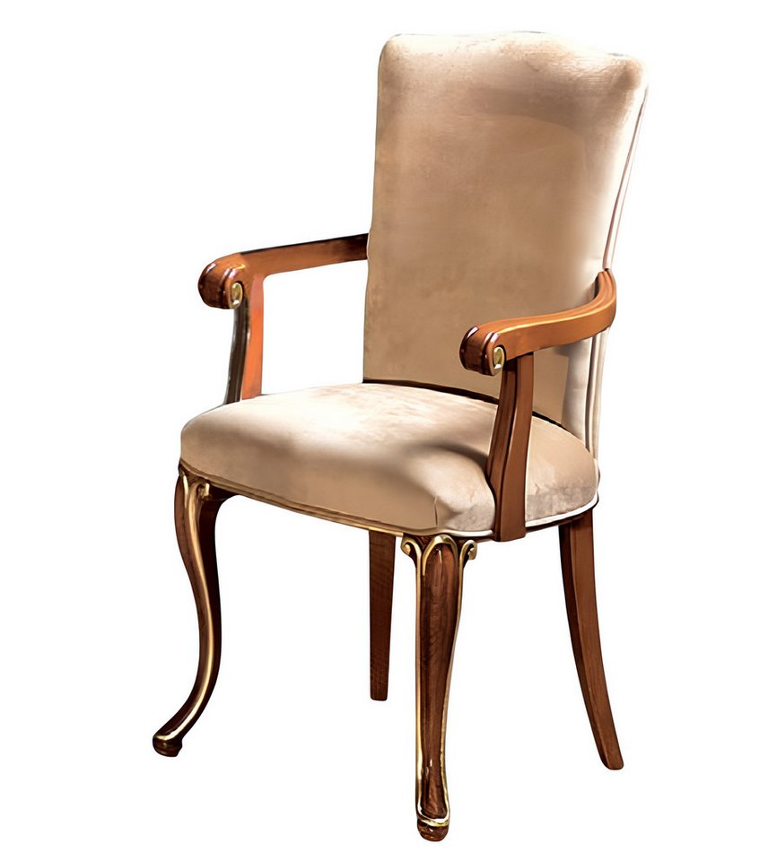 Xlmoebel Esszimmerstuhl Einzelner Esszimmerstuhl aus Holz im klassischen Design aus Italien (1 St), Hergestellt in Europa von Xlmoebel