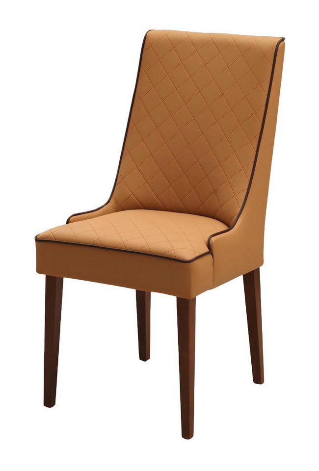 Xlmoebel Polsterstuhl Ein Unikat ein braun-oranger Designer-Loungesessel für das Wohnzimmer., Hergestellt in Europa Xlmoebel Polsterstuhl Ein Unikat ein braun-oranger Designer-Loungesessel für das Wohnzimmer., Hergestellt in Europa von Xlmoebel