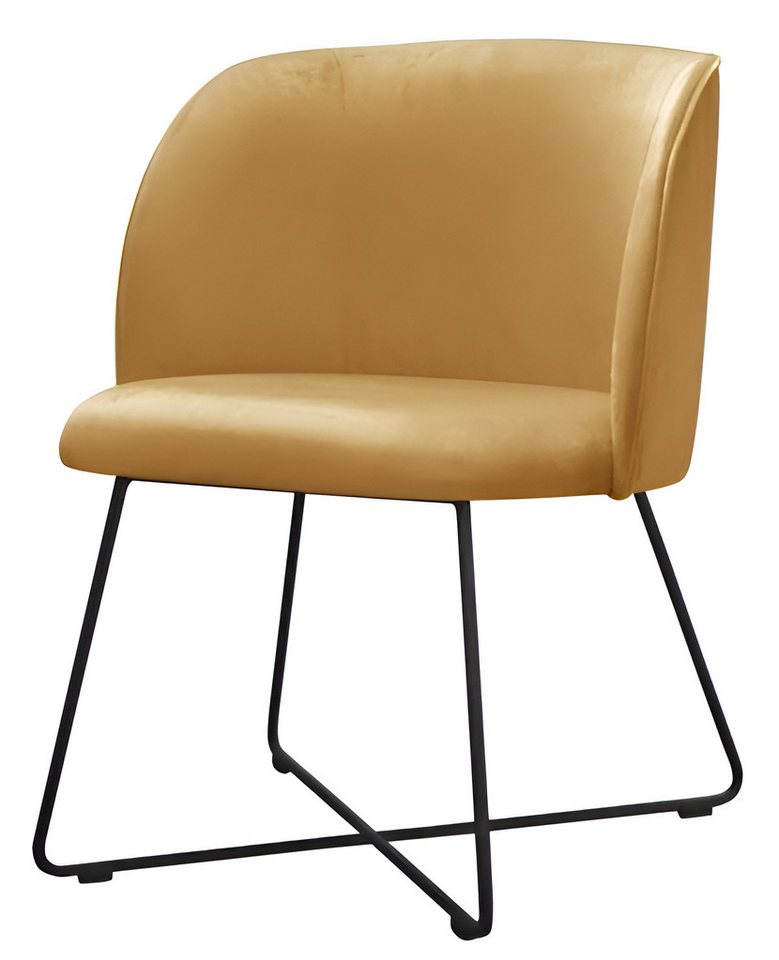 Xlmoebel Polsterstuhl Gestaltungsstuhl Sitze Anwendung Essraum Sessel Gewebe Material Bezug (1 St), Hergestellt in Europa von Xlmoebel