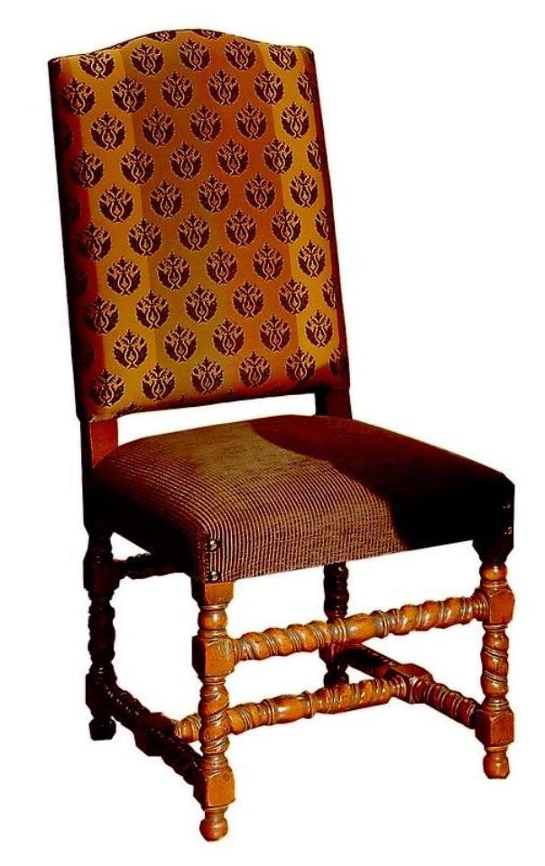 Xlmoebel Polsterstuhl Luxuriöse Design-Esszimmerstühle mit Armlehnen aus Echtholz (1 St), Hergestellt in Europa von Xlmoebel