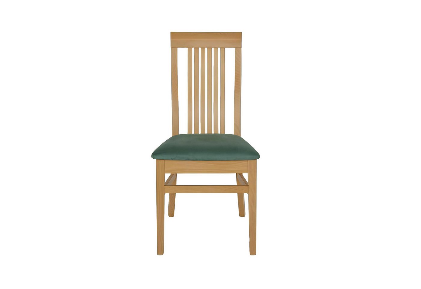 Xlmoebel Esszimmerstuhl Massiver Lounge-Sessel aus Holz und Leder mit textilen Polstern, Hergestellt in Europa Xlmoebel Esszimmerstuhl Massiver Lounge-Sessel aus Holz und Leder mit textilen Polstern, Hergestellt in Europa von Xlmoebel
