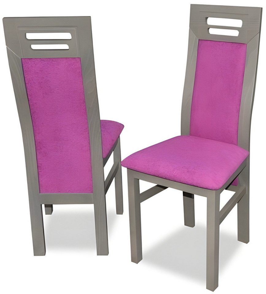 Xlmoebel Esszimmerstuhl Neues Set von 8 Designer-Esszimmerstühlen - Komplette Sitzgruppe (6 St), Hergestellt in Europa von Xlmoebel