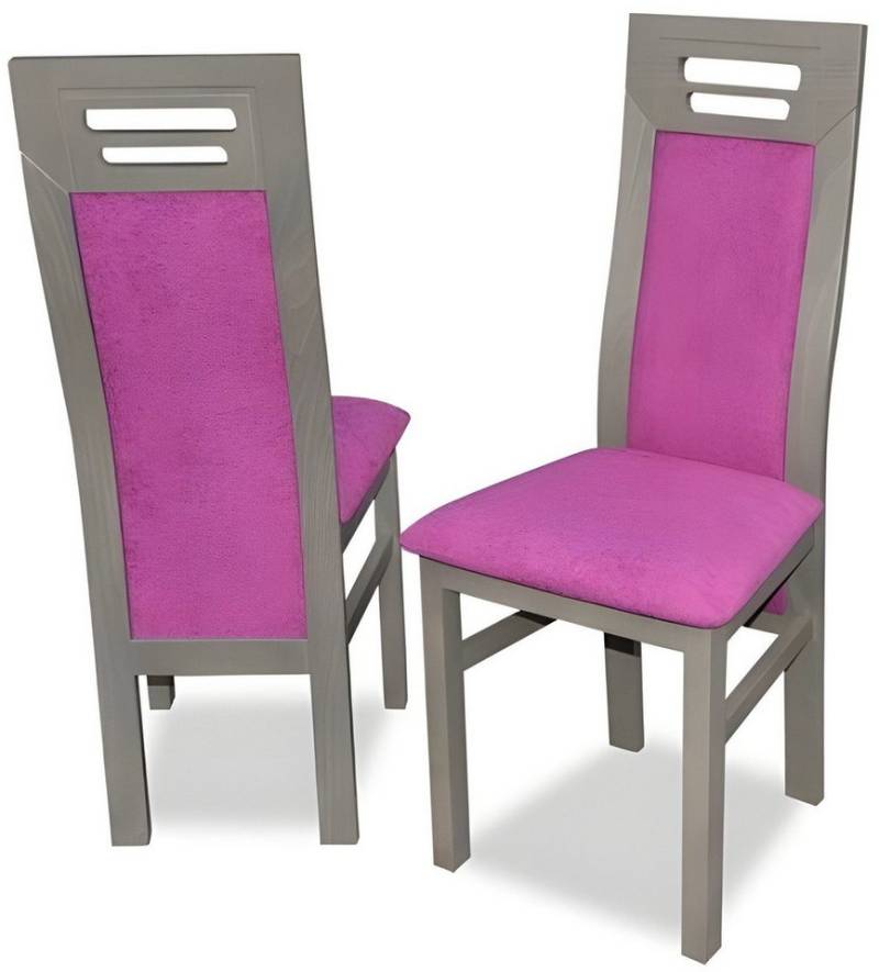 Xlmoebel Esszimmerstuhl Neues Set von 8 Designer-Esszimmerstühlen - Komplette Sitzgruppe (6 St), Hergestellt in Europa von Xlmoebel