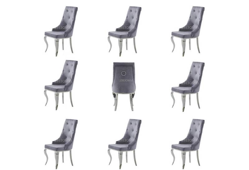Xlmoebel Esszimmerstuhl Set mit 8 Designerstühlen und Sesseln in luxuriösem und modernem Stil, Hergestellt in Europa Xlmoebel Esszimmerstuhl Set mit 8 Designerstühlen und Sesseln in luxuriösem und modernem Stil, Hergestellt in Europa von Xlmoebel