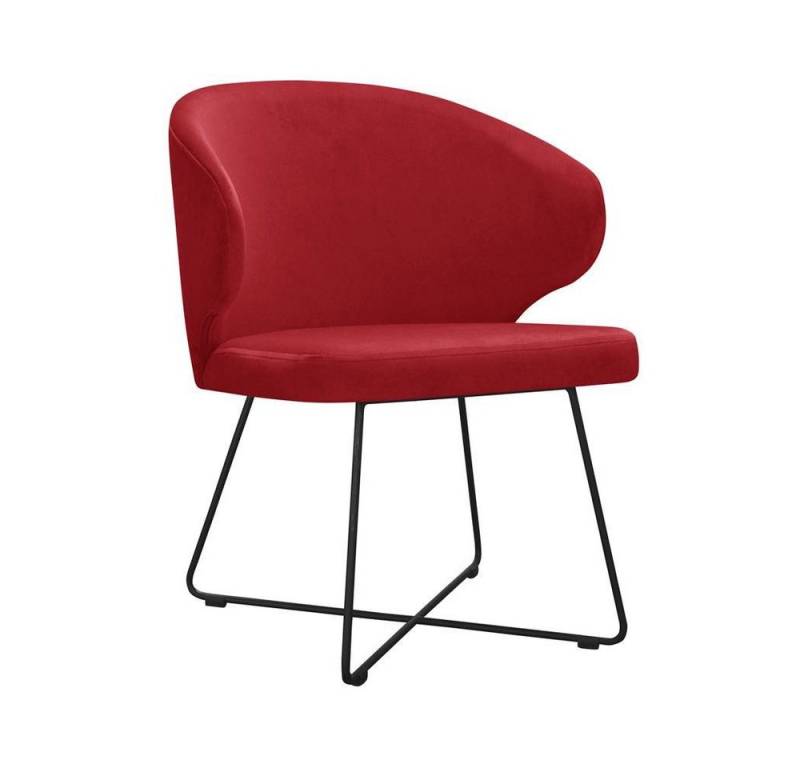 Xlmoebel Polsterstuhl Stilvoller Stuhl für Esszimmer und Praxis mit gepolstertem Sitz (1 St), Hergestellt in Europa von Xlmoebel