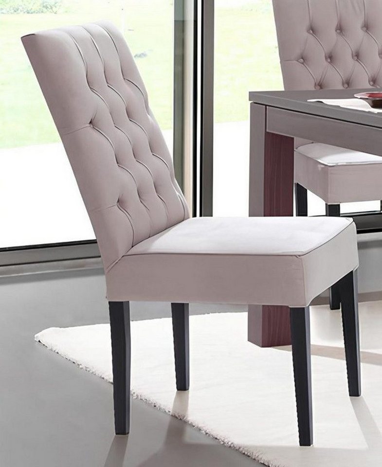 Xlmoebel Polsterstuhl Stuhl-Set Chesterfield mit 2 Lehnstühlen aus Samtbezug und neuen, Hergestellt in Europa Xlmoebel Polsterstuhl Stuhl-Set Chesterfield mit 2 Lehnstühlen aus Samtbezug und neuen, Hergestellt in Europa von Xlmoebel