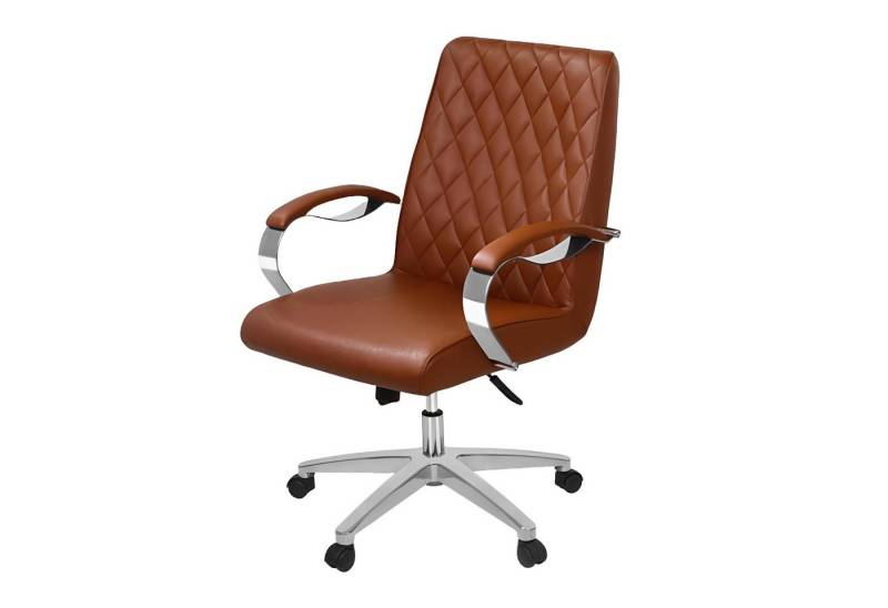 Xlmoebel Gaming-Stuhl Hochwertiger brauner Büro- und Gaming-Drehstuhl mit modernem Design, Hergestellt in Europa von Xlmoebel