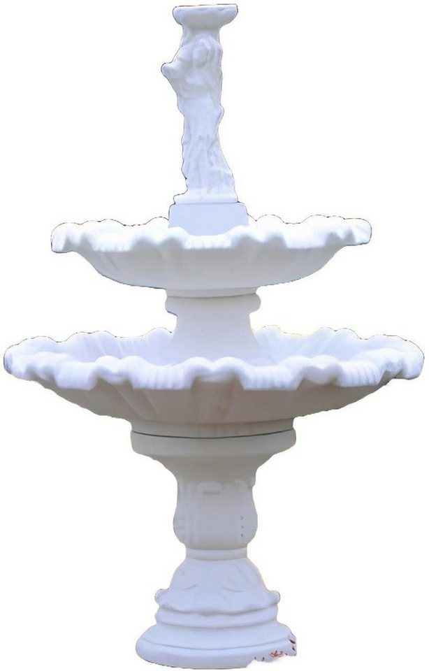 Xlmoebel Gartenbrunnen Dekorativer Gartenbrunnen mit Figur 197cm - Wasserspiel, (Artikel SELENE SHELLA 1), Hergestellt in Europa von Xlmoebel