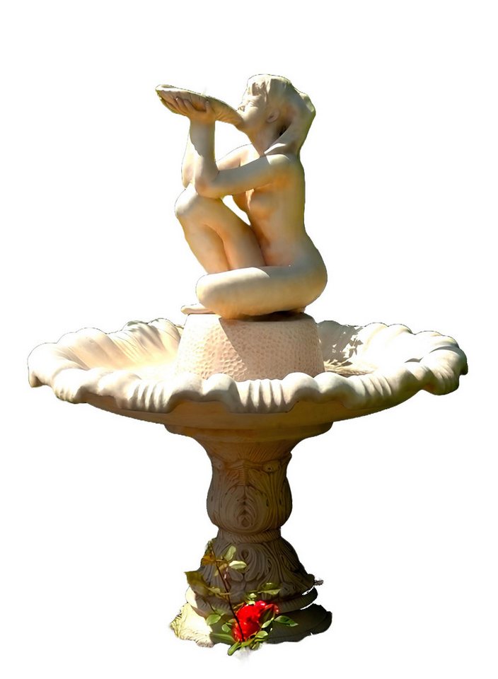 Xlmoebel Gartenbrunnen Garten-Dekoration: Springender Zierbrunnen für den Garten 159 cm, (Artikel 1033), Hergestellt in Europa von Xlmoebel