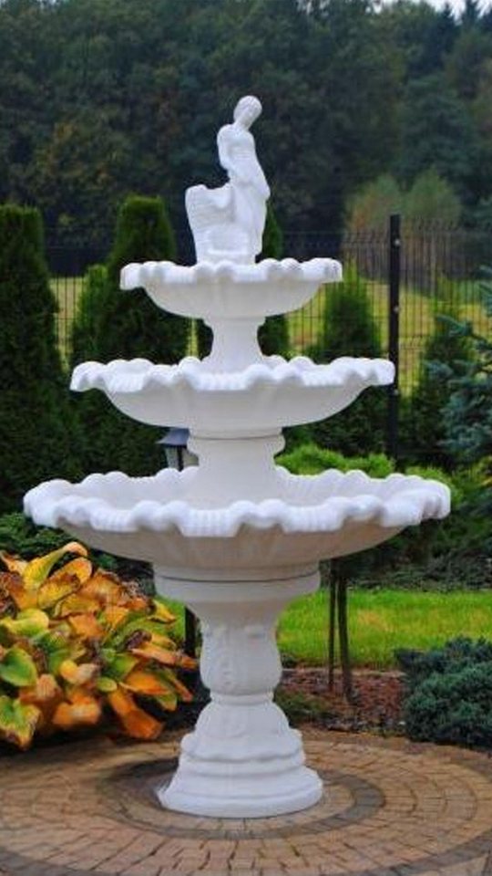 Xlmoebel Gartenbrunnen Neu Steinbrunnen für den Garten Teich - Fontäne mit einer Höhe, (Artikel SELENE AMANDA 2), Hergestellt in Europa von Xlmoebel